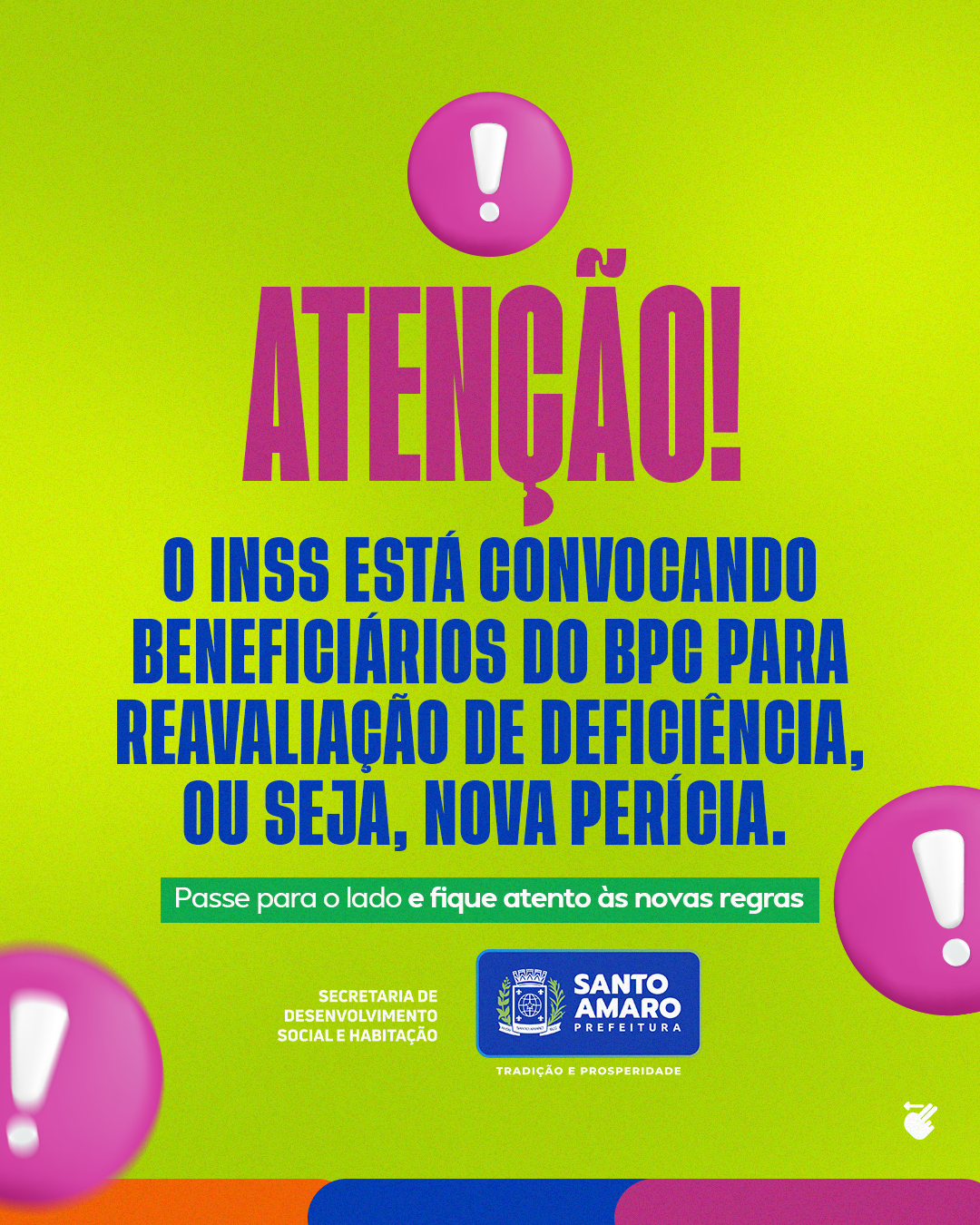 INSS anuncia novas regras para a reavaliação do BPC