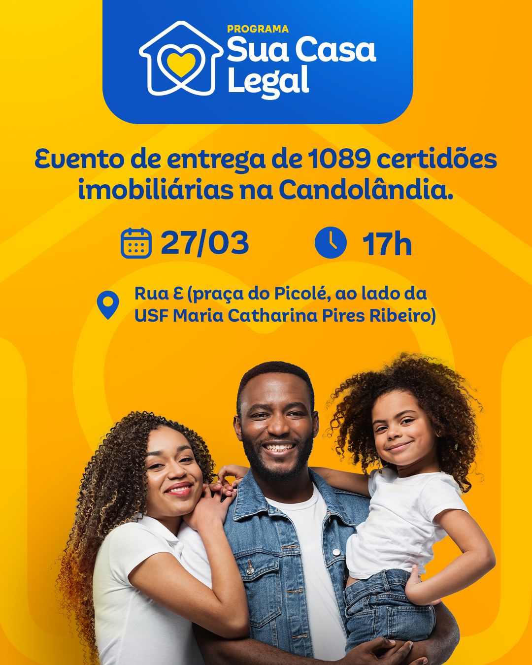  Prefeitura de Santo Amaro realiza entrega histórica de mais de mil certidões imobiliárias na Candolândia.